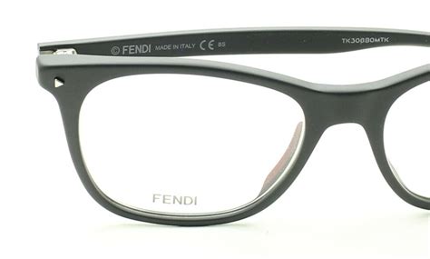 Fendi FF M0004 003 Eyeglasses in Black 